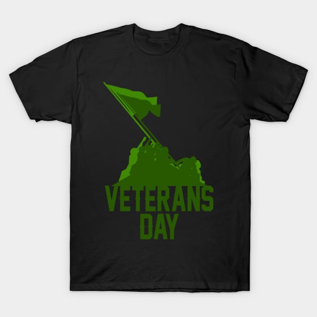 Veterans Day T-Shirt by Cooldruck